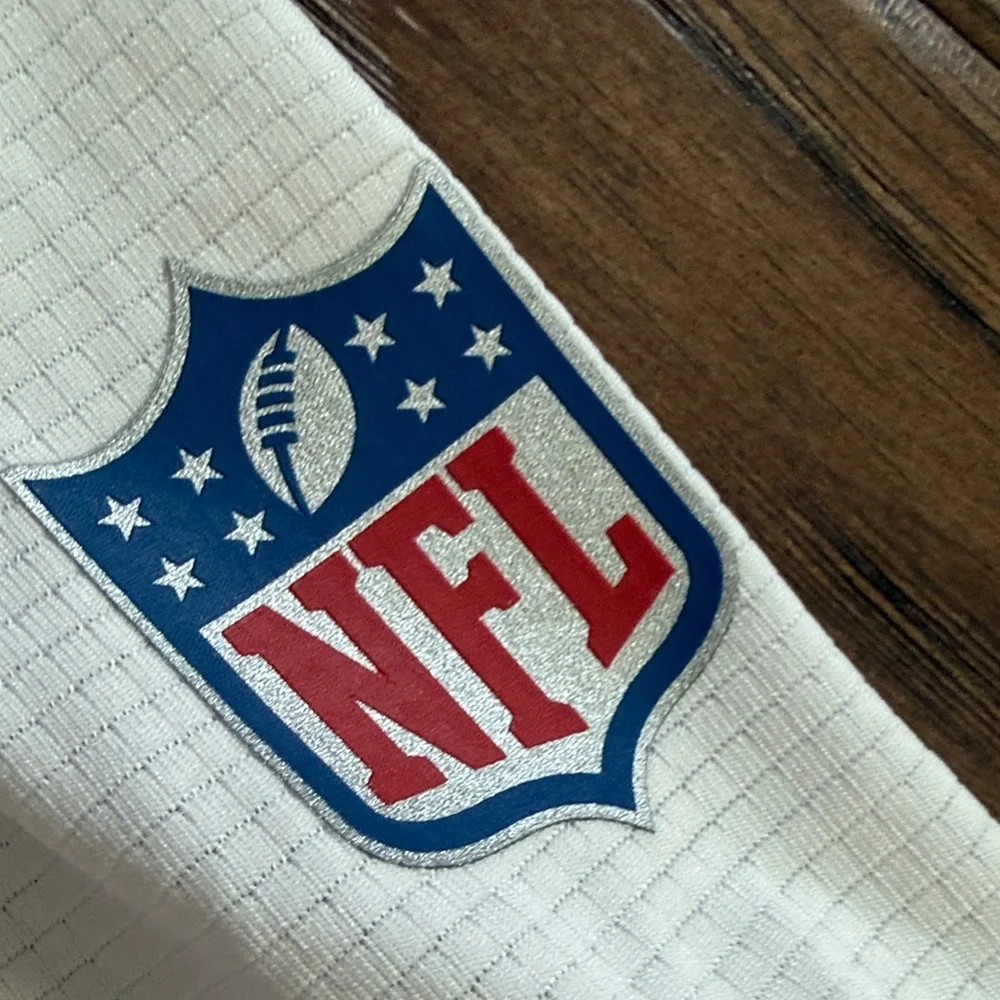 Nike White Men's Falcon’s NFL dri-fit shirt with Black Accents